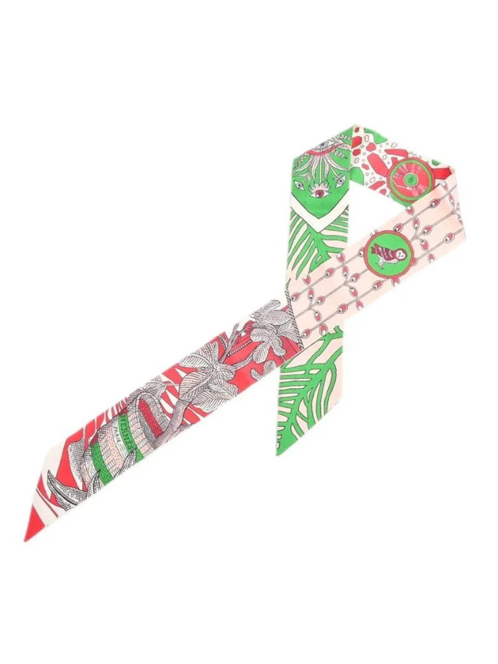 Hermes Scarf Twilly Scarves Pink